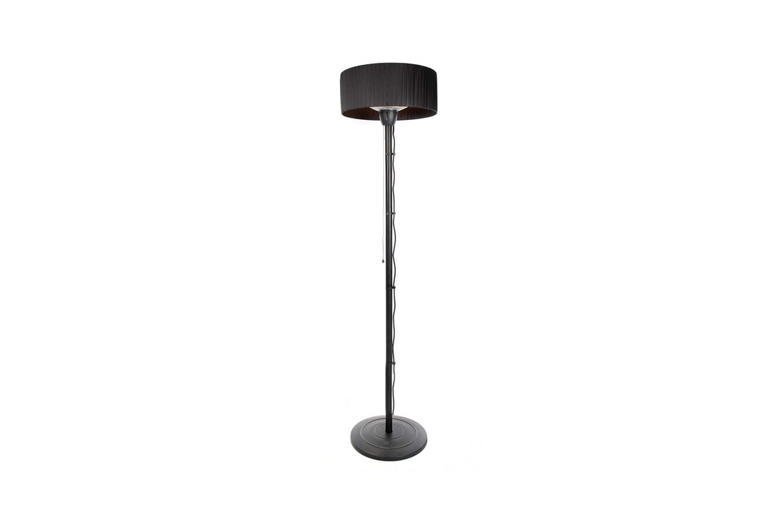 Sunred terrasverwarmer Artix Compact Zwart staand
