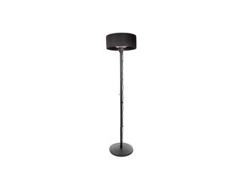 Sunred terrasverwarmer Artix Compact Zwart staand