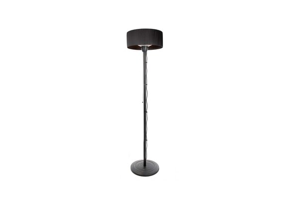 Sunred terrasverwarmer Artix Compact Zwart staand