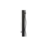 Sunred terrasverwarmer Artix Compact Zwart staand