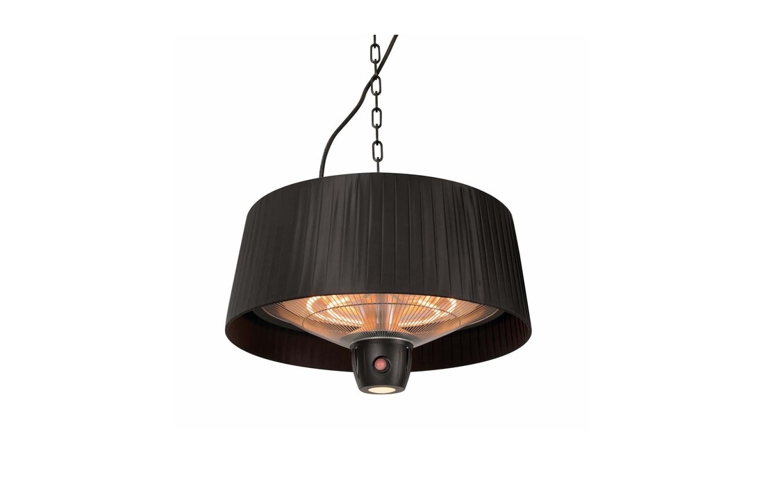 Sunred terrasverwarmer Artix Compact Zwart Hangend