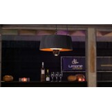 Sunred terrasverwarmer Artix Compact Zwart Hangend