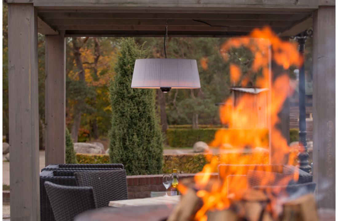 Sunred terrasverwarmer Artix Compact hangend