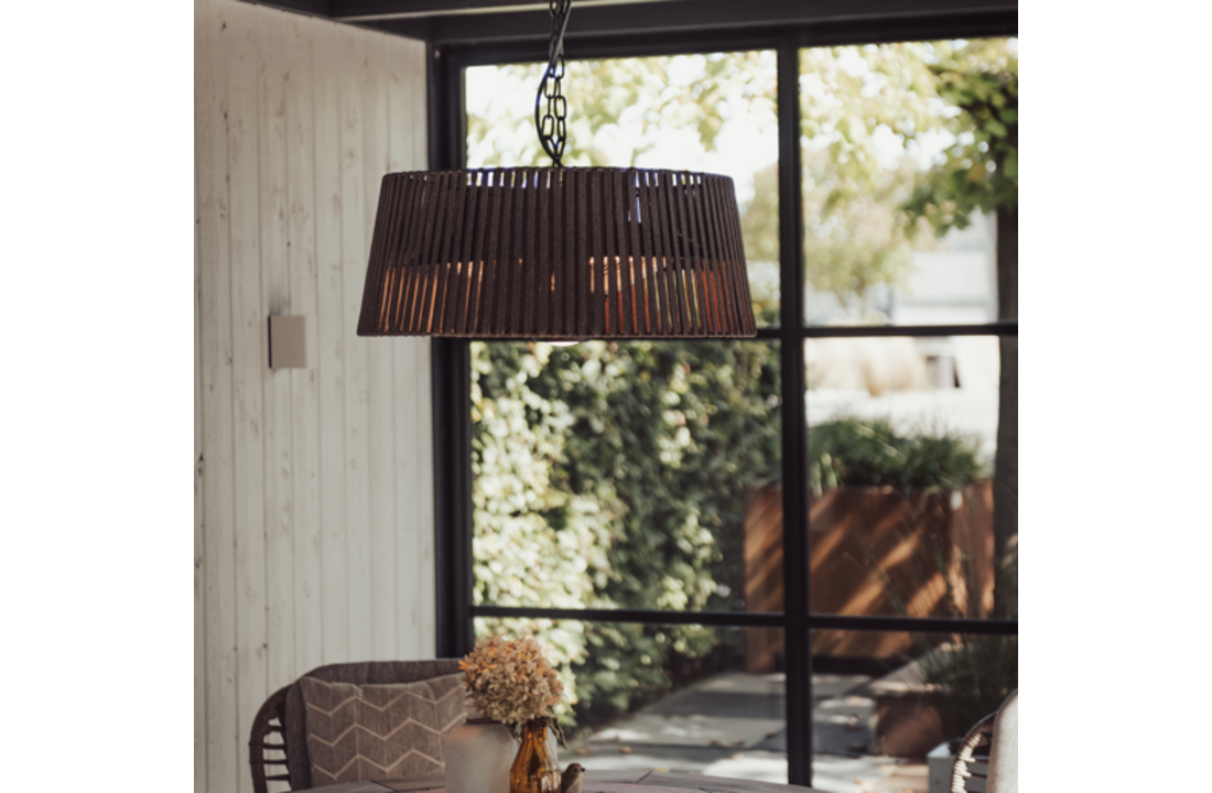 Sunred terrasverwarmer Artix Corda hangend
