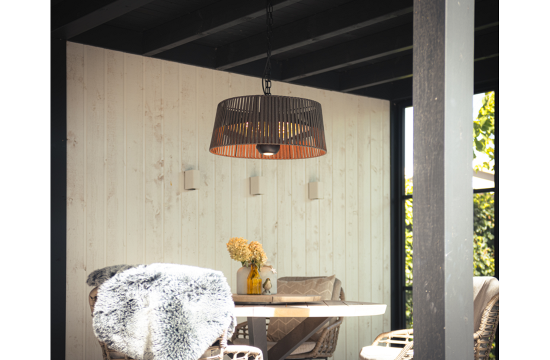 Sunred terrasverwarmer Artix Corda hangend