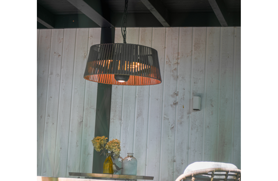 Sunred terrasverwarmer Artix Corda hangend