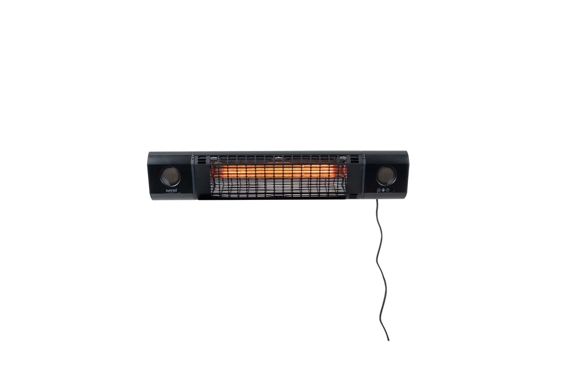Sunred terrasverwarmer Sun and Sound 2000W