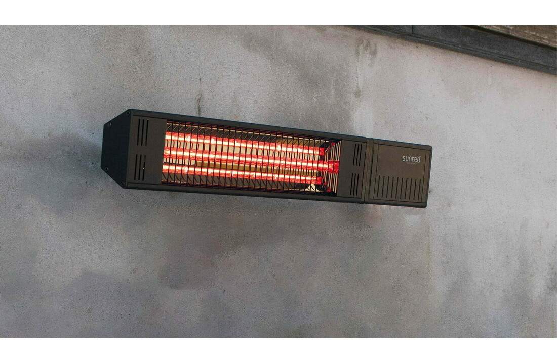 Sunred terrasverwarmer Fortuna wand 1500W