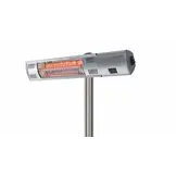 Sunred terrasverwarmer Ultra Zilver staand