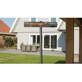 Sunred terrasverwarmer Ultra Zilver staand