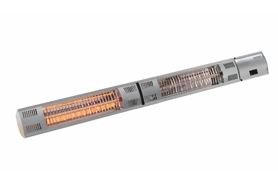 Sunred terrasverwarmer Ultra Zilver wand/hangend