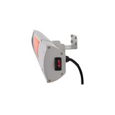 Sunred terrasverwarmer Ultra Zilver wand