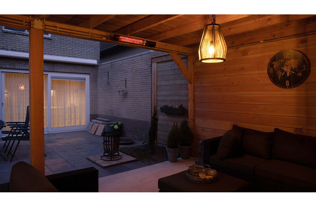 Sunred terrasverwarmer wand 2500W