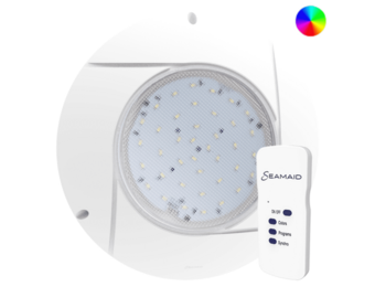 Seamaid zwembadlamp - RGB - plat model