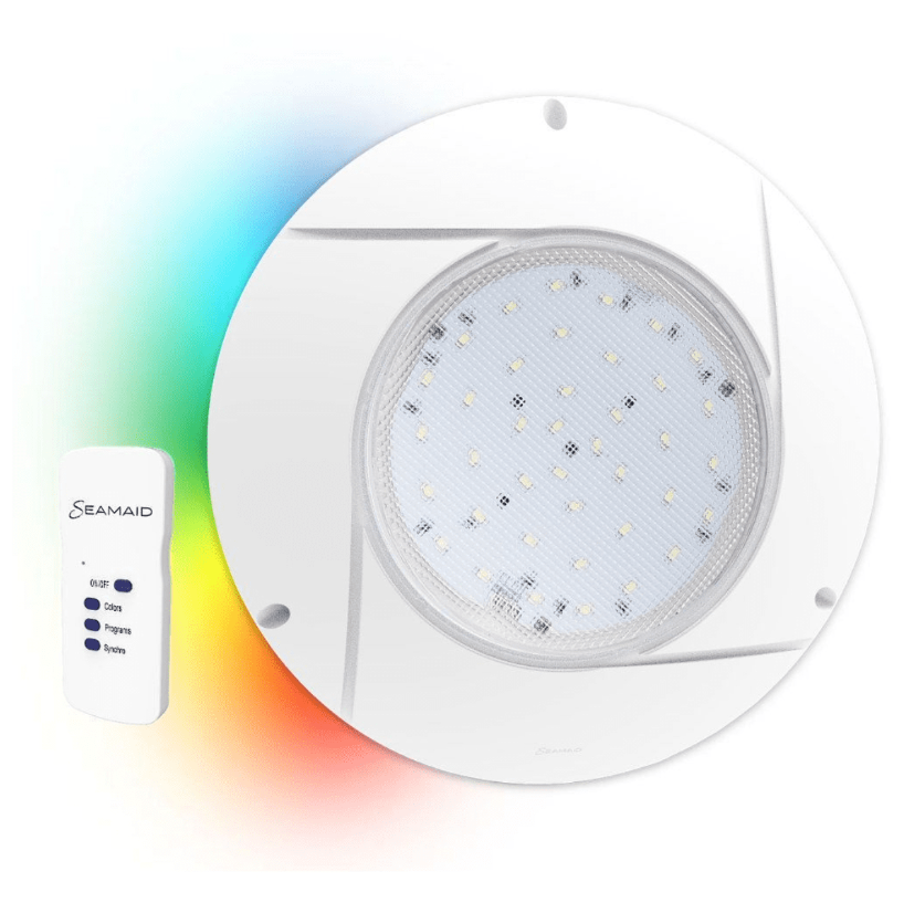 Seamaid zwembadlamp - RGB - plat model