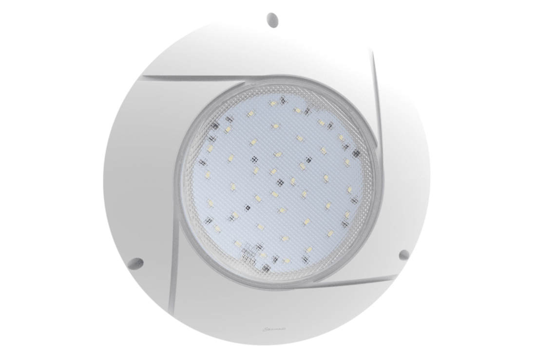 Seamaid zwembadlamp - koud wit - plat model