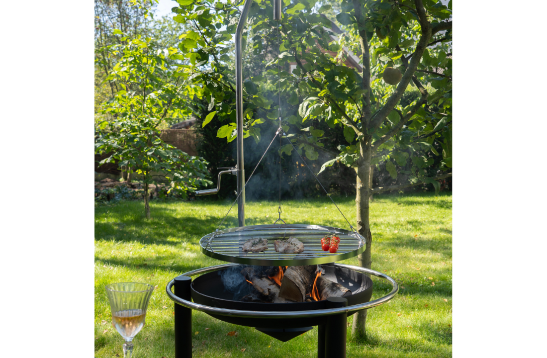 HEAT vuurschaal Pendal met grillrooster