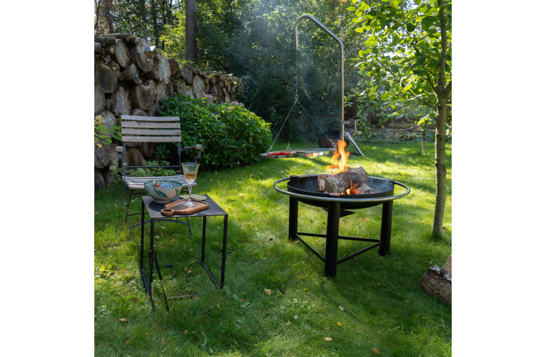 HEAT vuurschaal Pendal met grillrooster