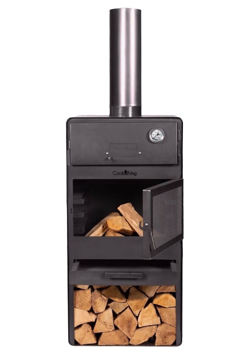 Cook King vuurhaard Vento met oven