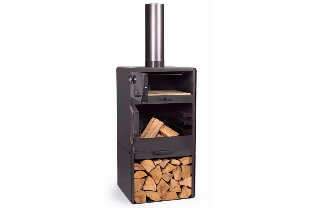 Cook King vuurhaard Vento met oven