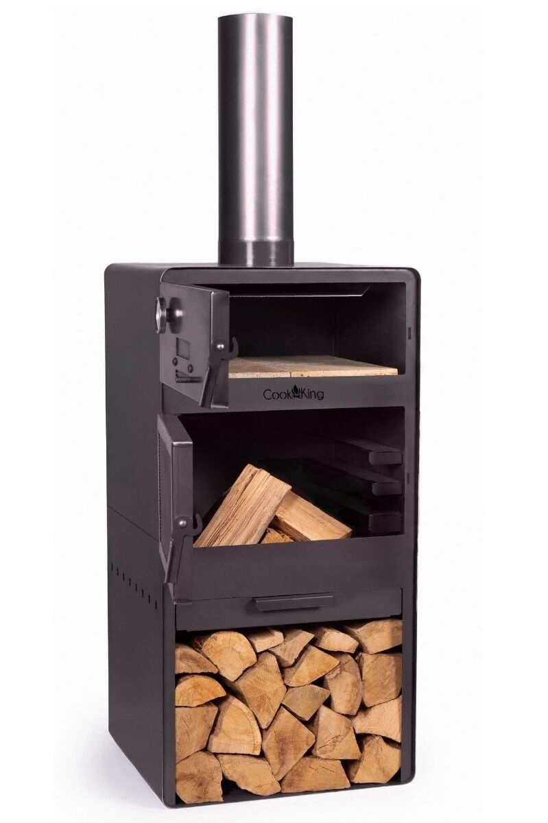 Cook King vuurhaard Vento met oven