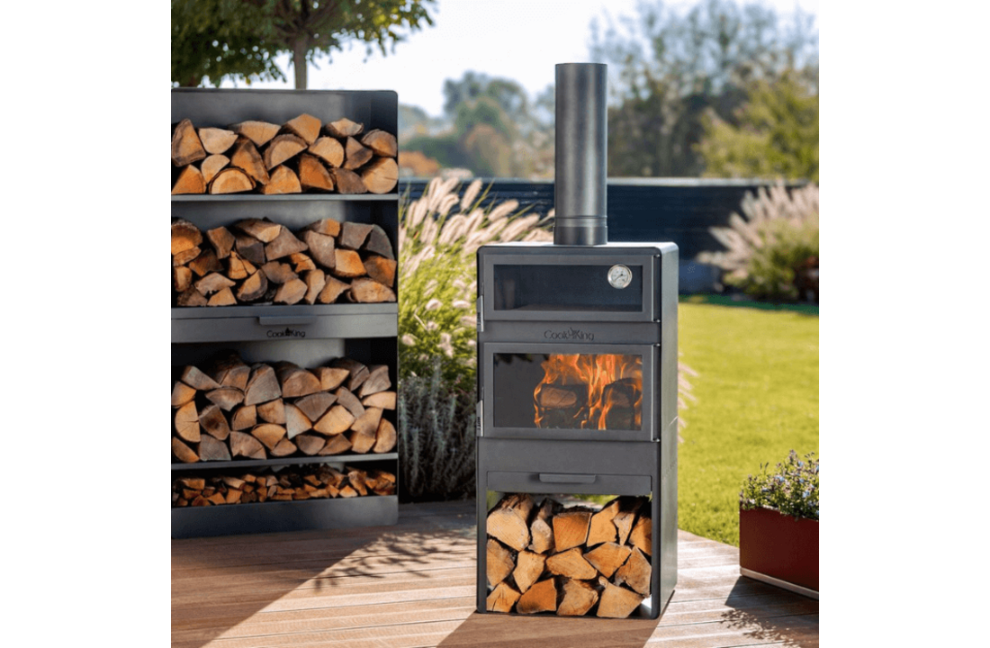 Cook King vuurhaard Vento met oven