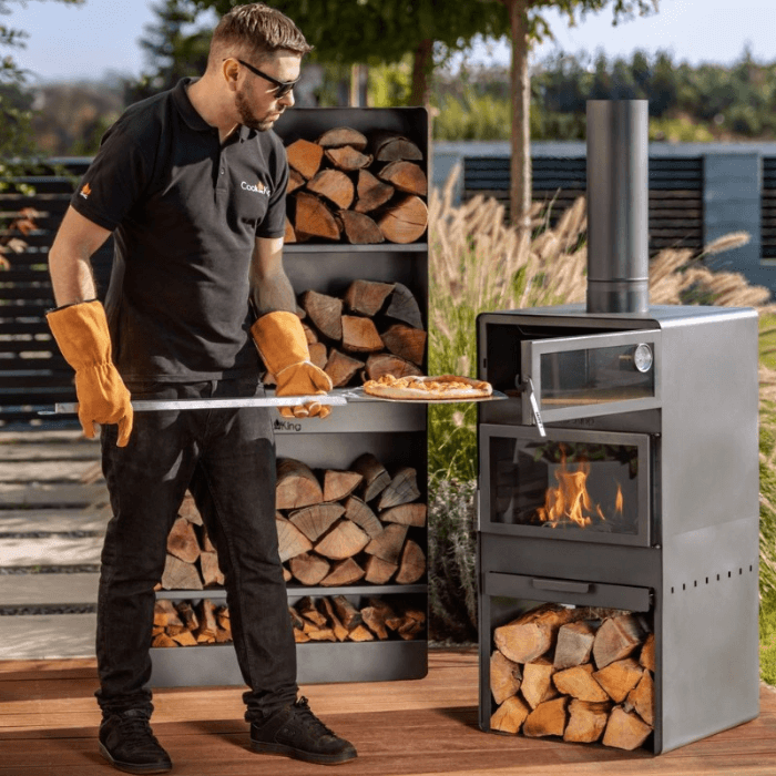 Cook King vuurhaard Vento met oven