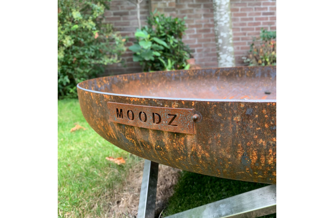 MOODZ vuurschaal onderstel ster RVS