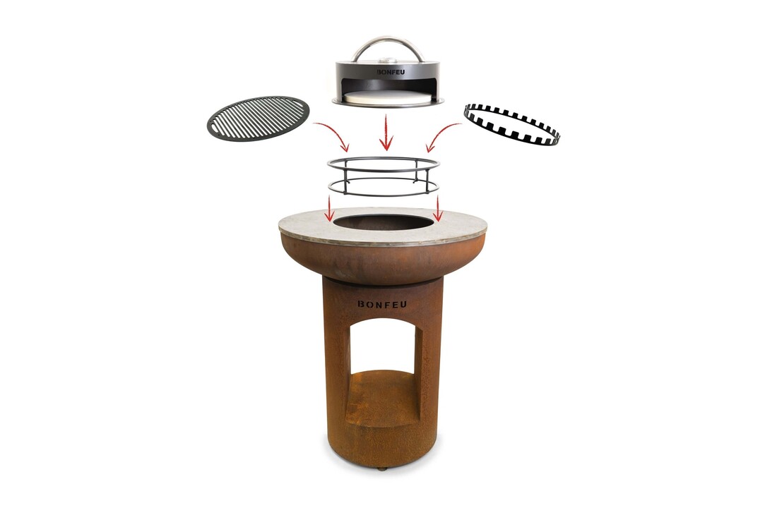 Bonfeu standaard voor plancha