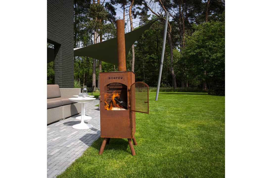 Bonfeu BonCarré vuurhaard, tuinhaard en grill