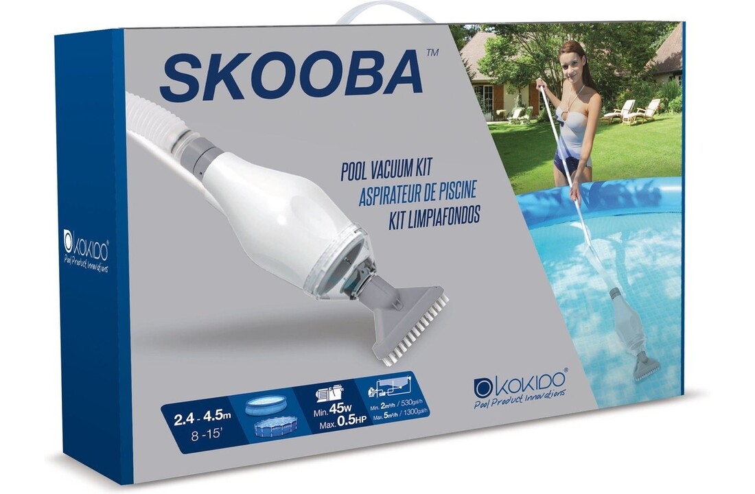 Kokido Skooba Zwembad en Spa stofzuiger - Spa Vac