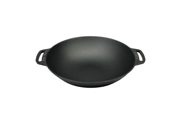 Valhal WokPan Gietijzer met Handgrepen 36 cm