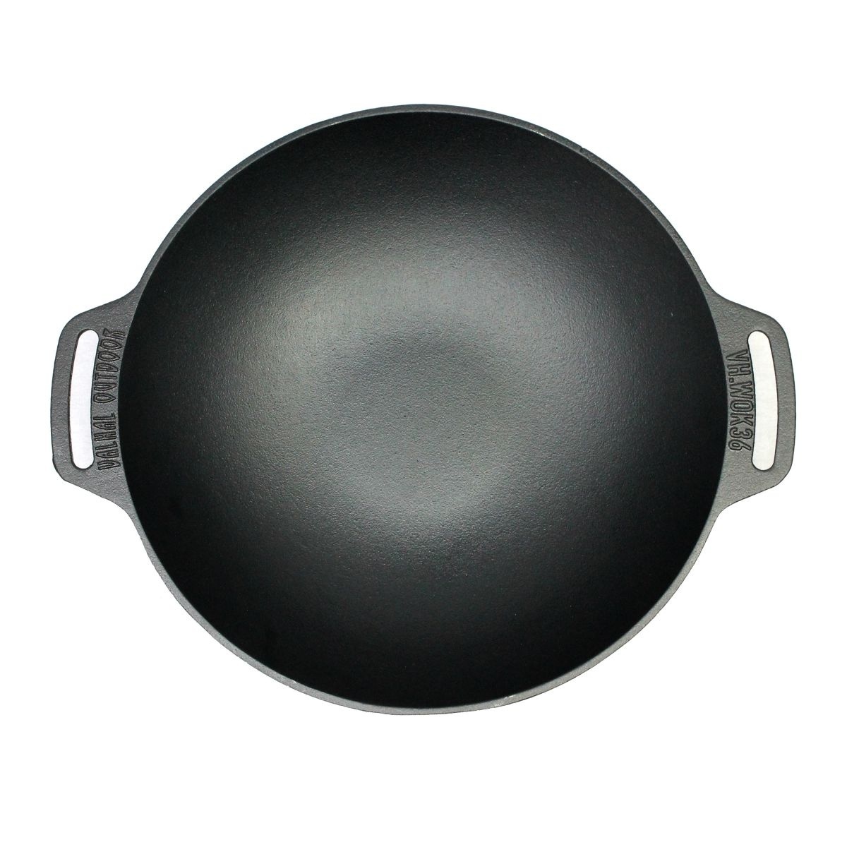 Valhal WokPan Gietijzer met Handgrepen 36 cm