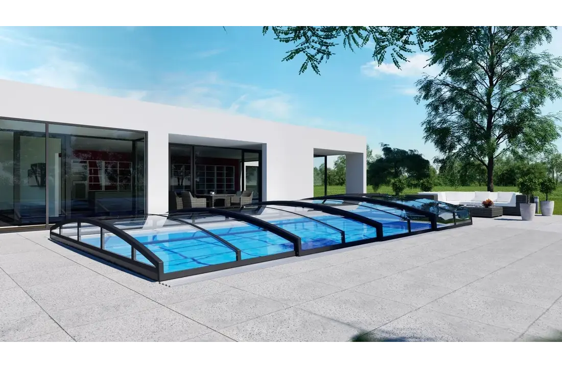 Albixon Casablanca Infinity zwembadoverkapping standaard maten