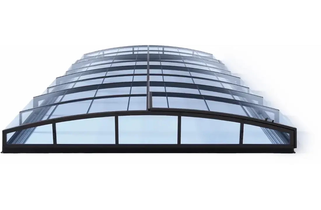 Albixon Casablanca Infinity zwembadoverkapping standaard maten