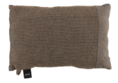Rento Kenno Kussen XL 50x33 cm | Zwart/Bruin