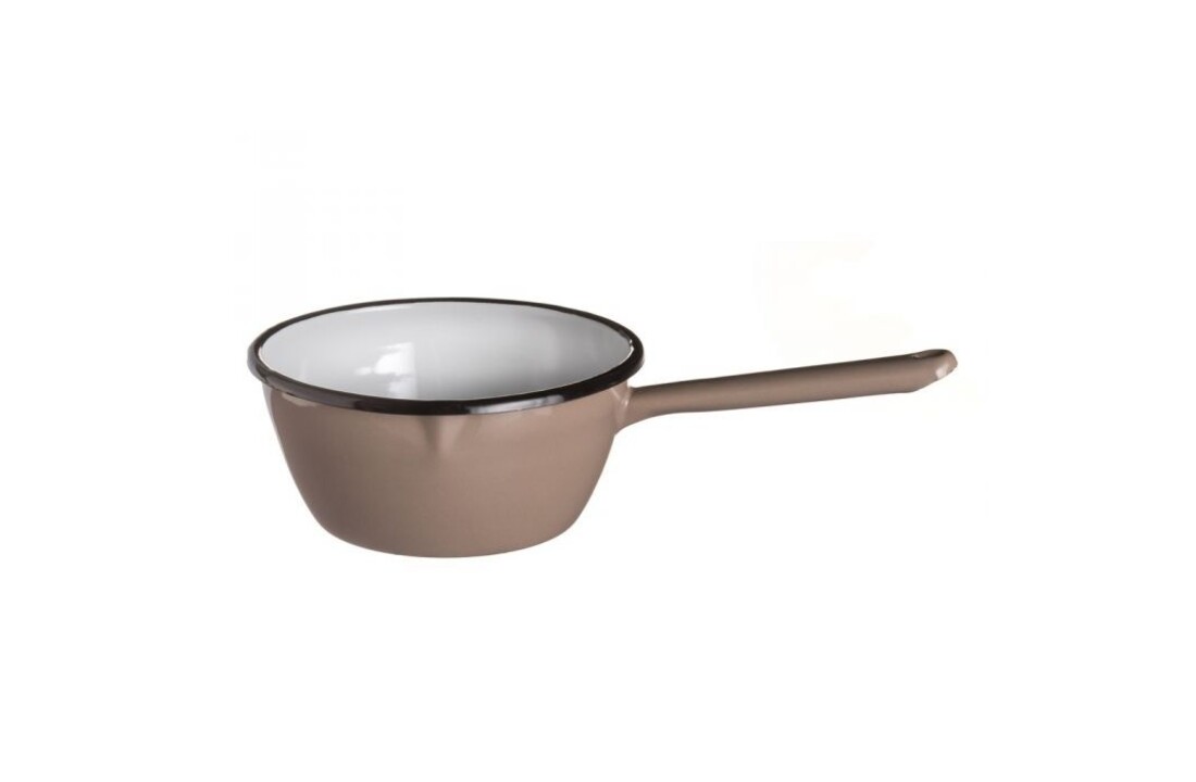 Emaille pollepel 0,9 L