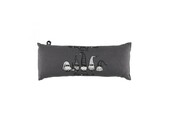 Rento Sauna Kussen ''Hanging out with my gnomies'' 55x22 cm | Grijs