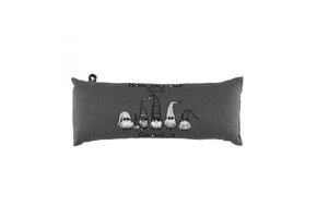 Rento Sauna Kussen ''Hanging out with my gnomies'' 55x22 cm | Grijs