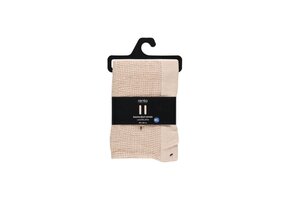 Rento Handdoek Kenno 50x60 cm Beige/Wit