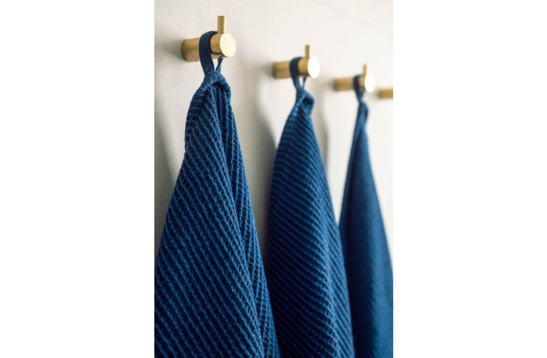 Rento Handdoek Kenno 50x70 cm donkerblauw
