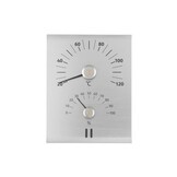 Rento Aluminium Sauna Thermometer - Hygrometer