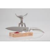 Tridens Brushed Fork & Goyon-Chazeau cutting set