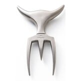 Brushed Fork & beechwood base