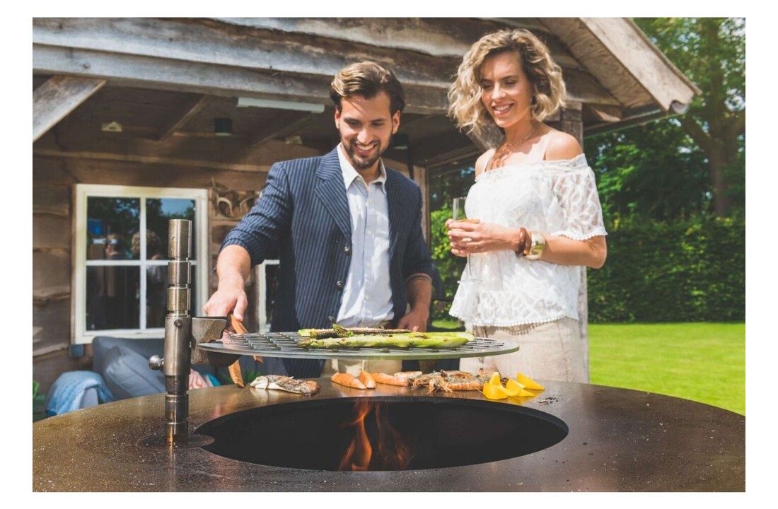 fiQ Vuurschaal Plancha Barbecue Extra Large