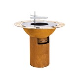 fiQ Vuurschaal Plancha Barbecue Extra Large