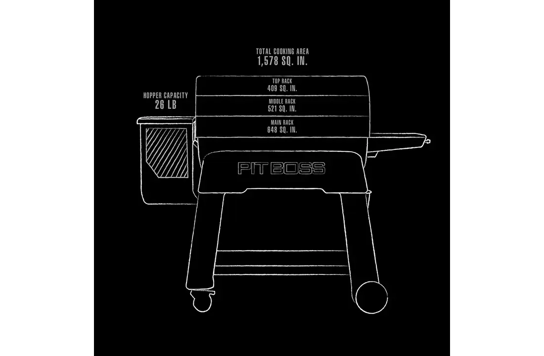 Pit Boss Competition Series 1600 - Pellet BBQ