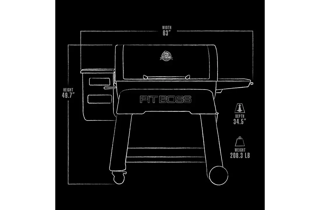Pit Boss Competition Series 1600 - Pellet BBQ