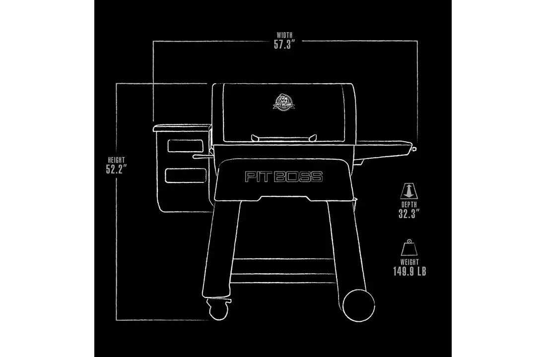 Pit Boss Competition Series 1250 - Pellet BBQ