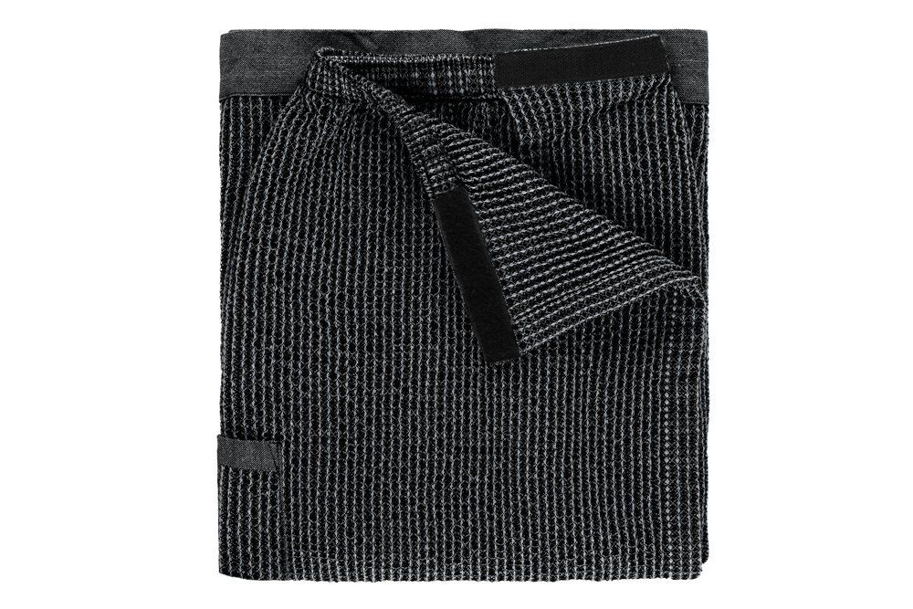 Rento Heupdoek Kenno 70x145 cm zwart/grijs